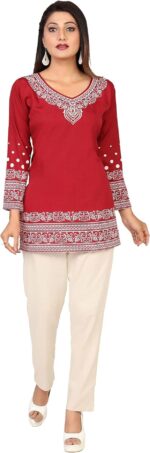 Short Printed Kurti Tunic Top