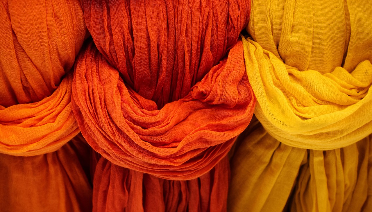 Dupatta scarf fabric drape