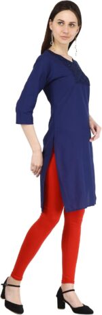 Embroidered Cotton Kurti Top