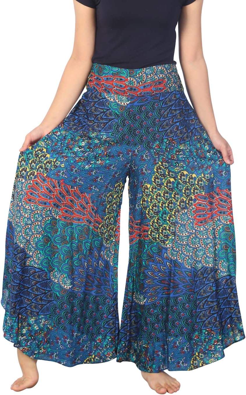 Rayon Boho Palazzo Trousers