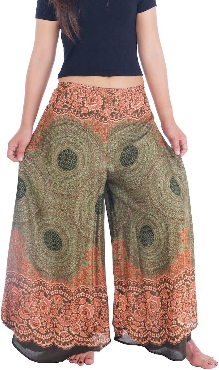 Rayon Boho Palazzo Trousers