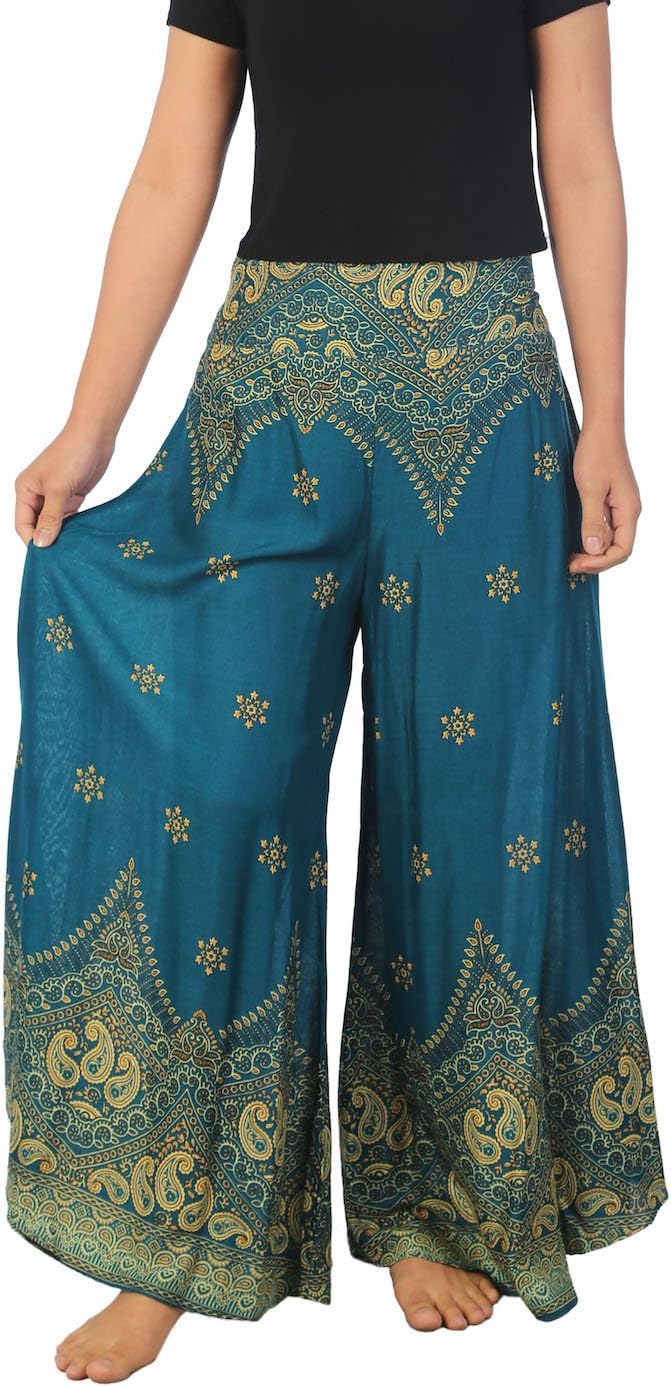 Rayon Boho Palazzo Trousers