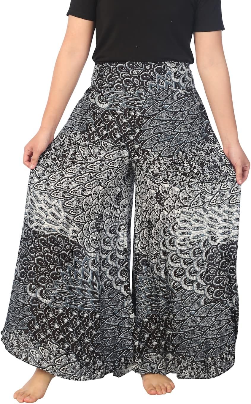 Rayon Boho Palazzo Trousers