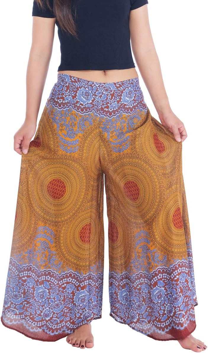 Rayon Boho Palazzo Trousers