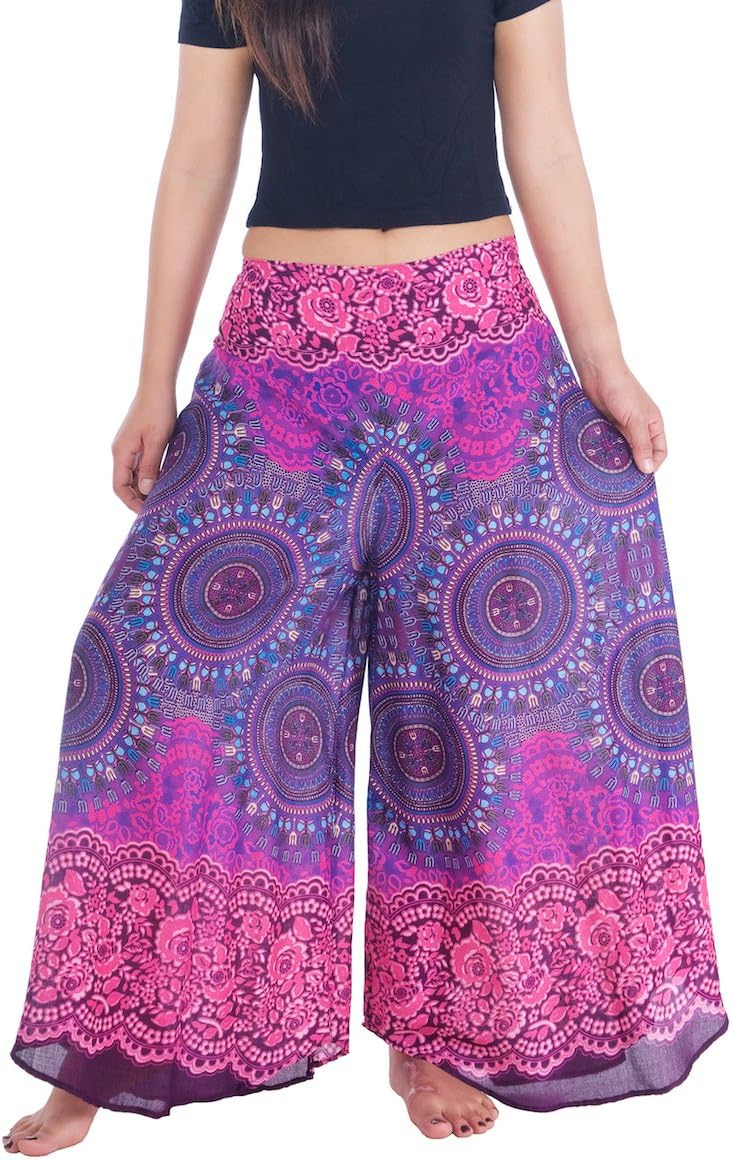 Rayon Boho Palazzo Trousers