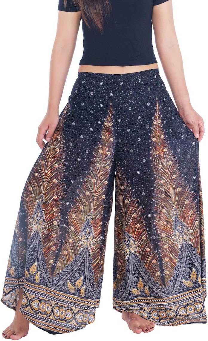 Rayon Boho Palazzo Trousers