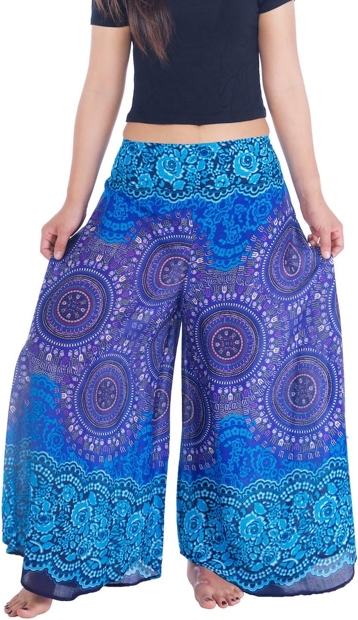 Rayon Boho Palazzo Trousers