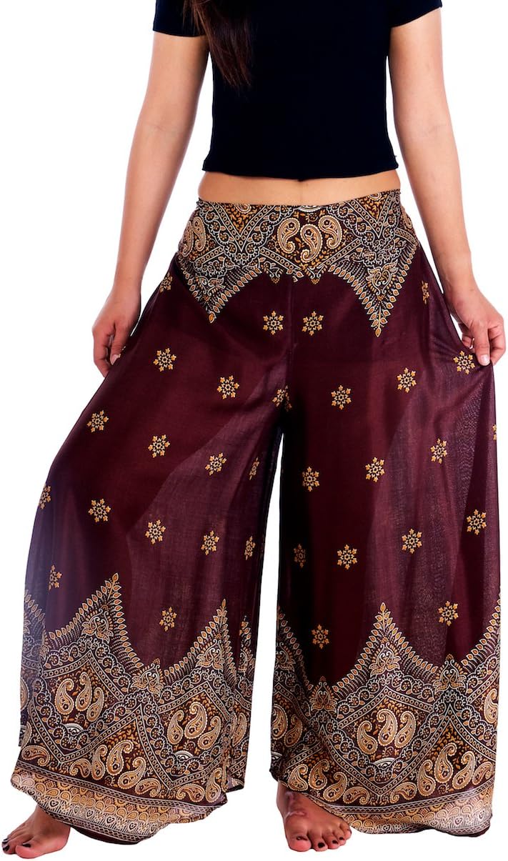 Rayon Boho Palazzo Trousers