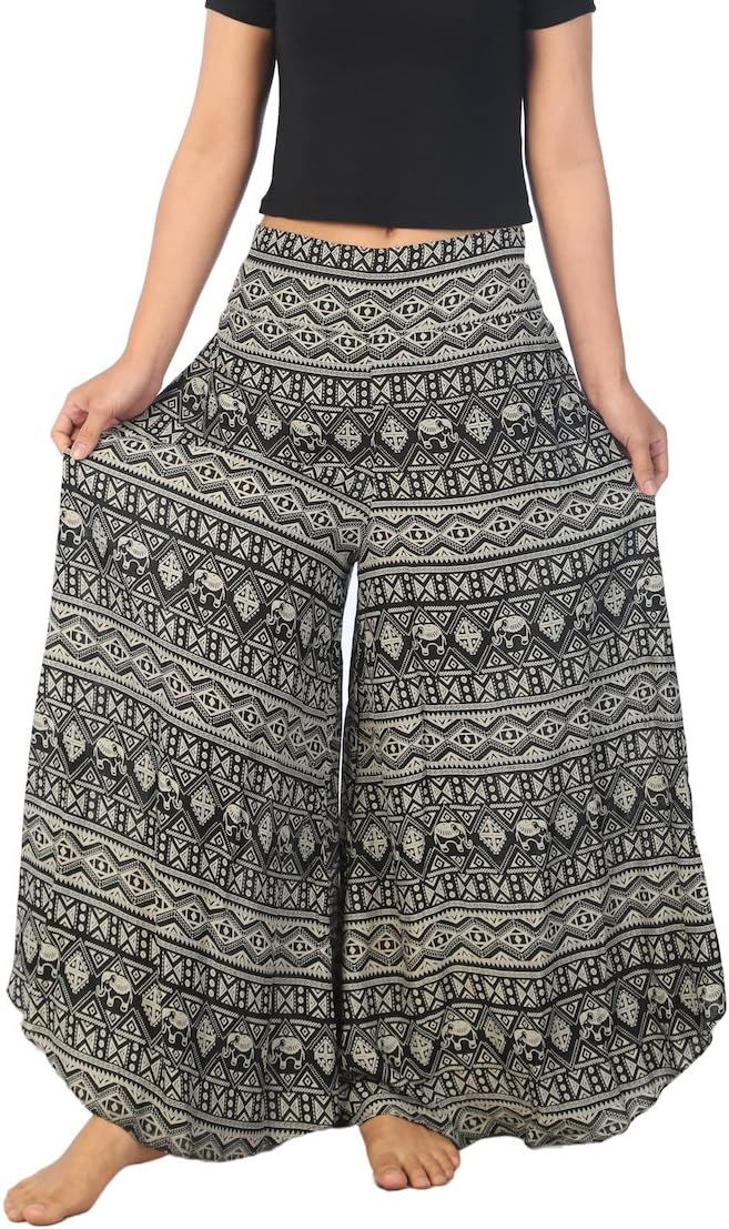 Rayon Boho Palazzo Trousers