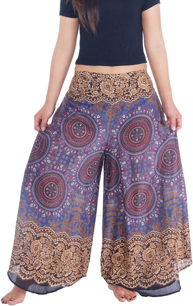 Rayon Boho Palazzo Trousers