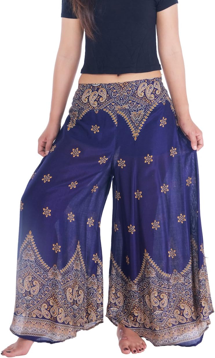 Rayon Boho Palazzo Trousers