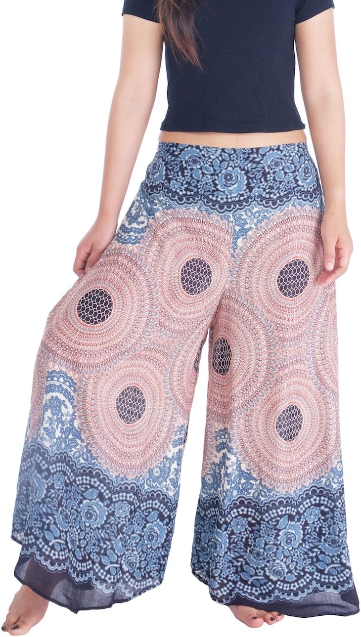 Rayon Boho Palazzo Trousers