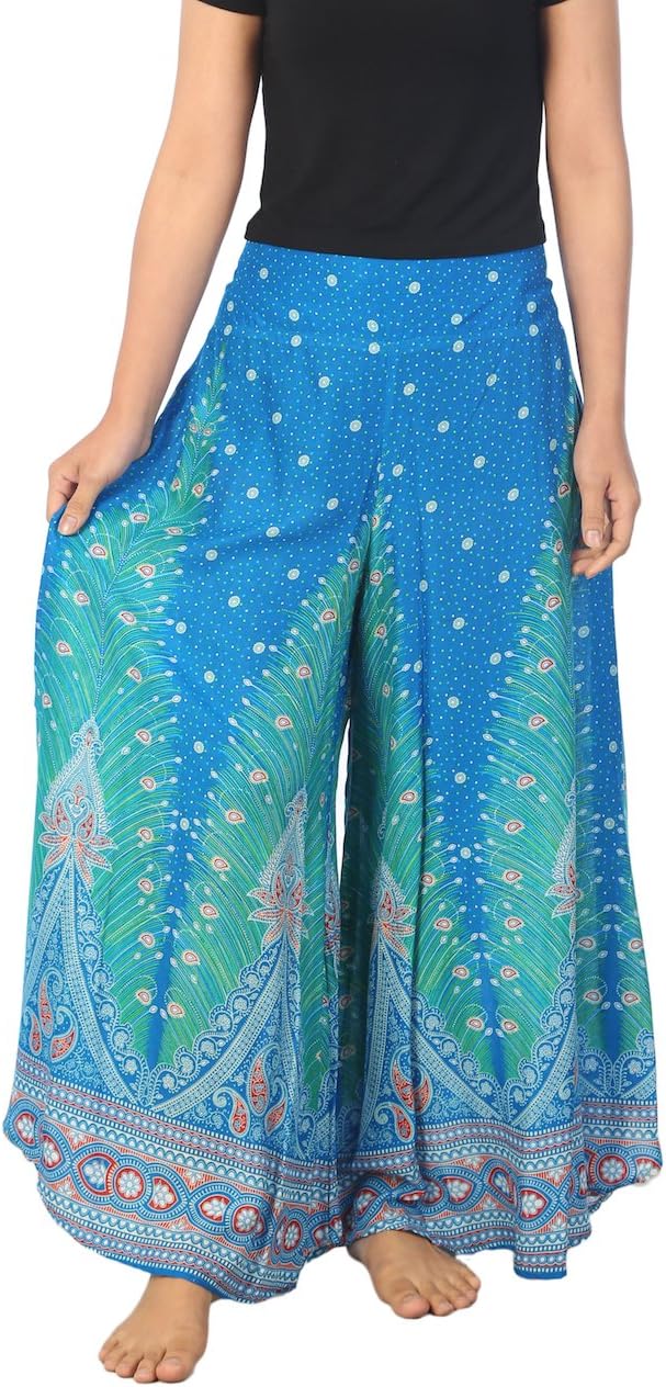 Rayon Boho Palazzo Trousers