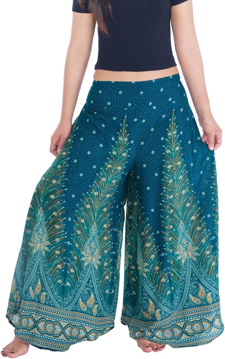 Rayon Boho Palazzo Trousers