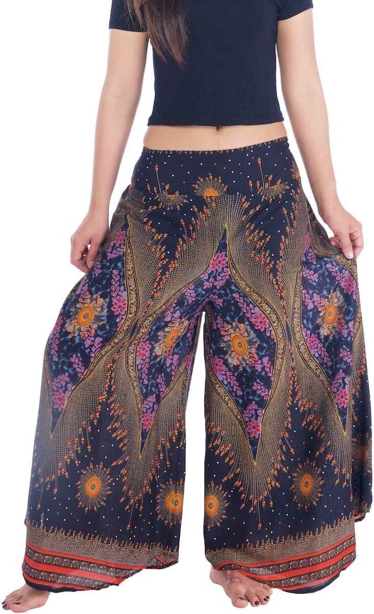 Rayon Boho Palazzo Trousers
