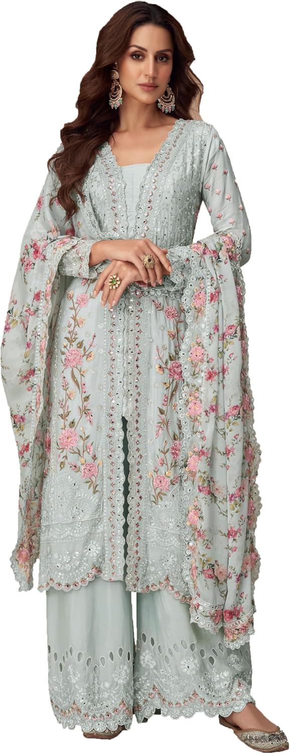 Ready-to-Wear Embroidered Salwar Kameez Set