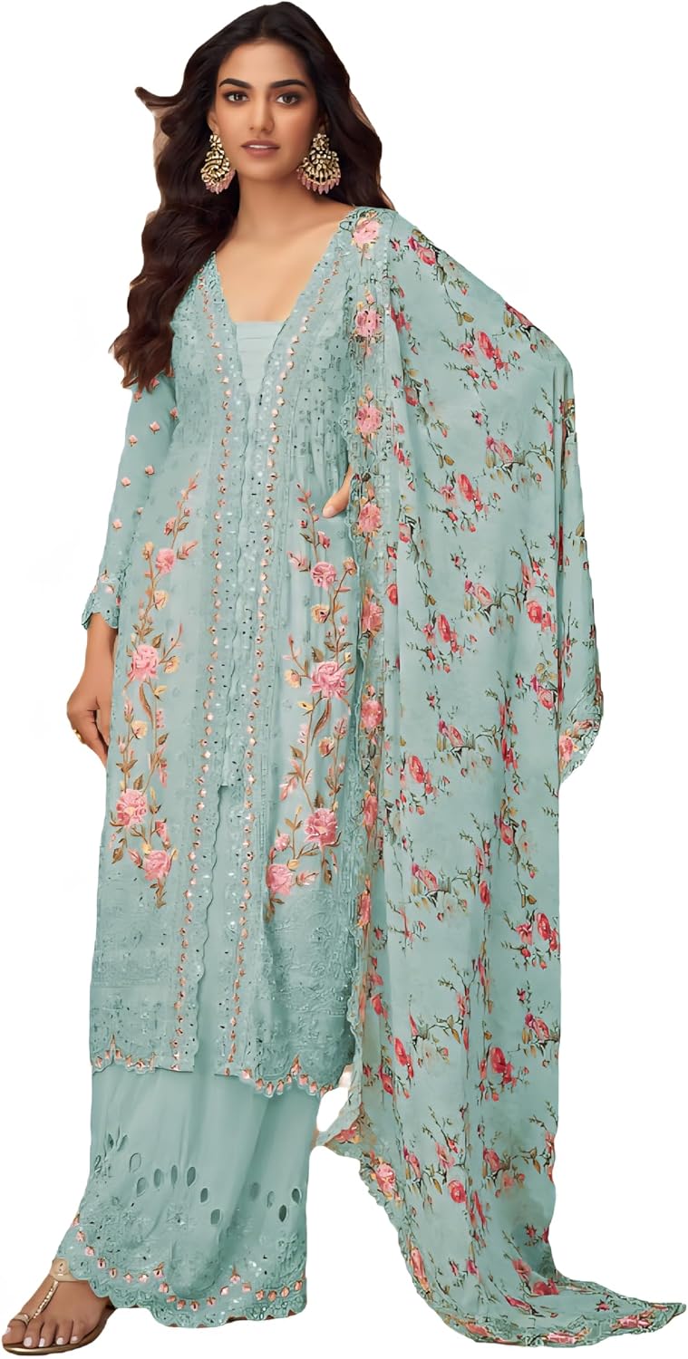 Ready-to-Wear Embroidered Salwar Kameez Set